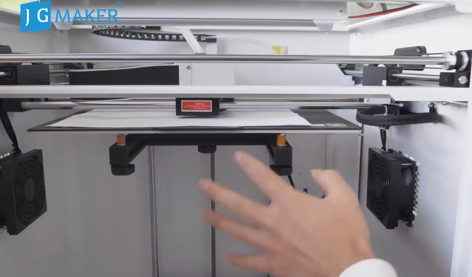 一3D打印機打印模型不粘熱床原因，極光創新教你怎么操作？